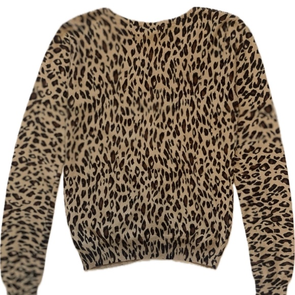 H&M Cheetah/Leopard Print Cardigan - Picture 2 of 5